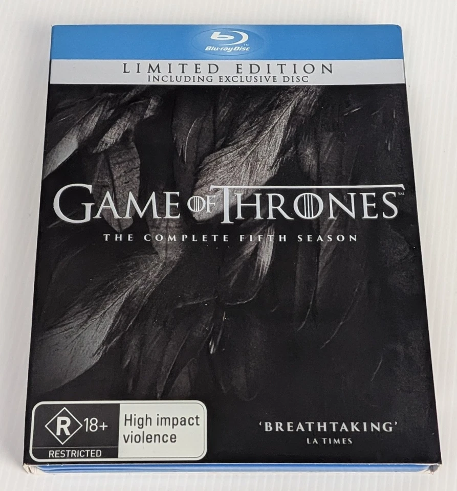 Game Of Thrones: The Complete Fifth Season (5) Limited Edition Region B Blu-Ray - Image 1 of 2
