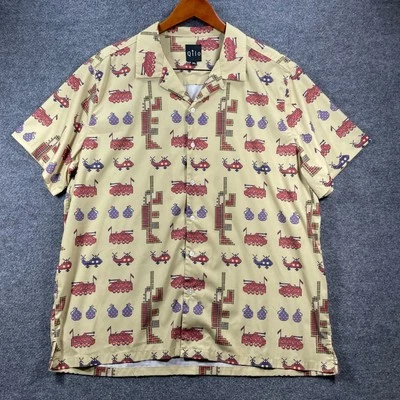 Camisa de campamento alfombra de guerra Qilo Tactical From Kabul With Love para hombre XL beige bambú Foto 1 de 4