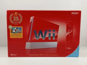 CONSOLE NINTENDO WII SUPER MARIO BROS 25TH ANNIVERSARY NTSC-JAPAN (COMPLETE - GO - Picture 1 of 11
