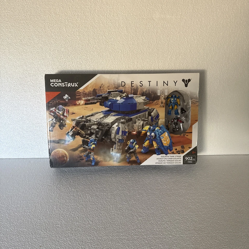 Mega Construx Bloks Destiny Goliath Tank Strike FFB56 Halo 902 Pcs - Image 1 of 4