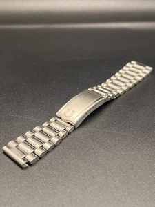 OEM Omega 19mm 1125/163 Flat Link Bracelet for Seamaster, Speedmaster and Flight - Picture 1 of 6
