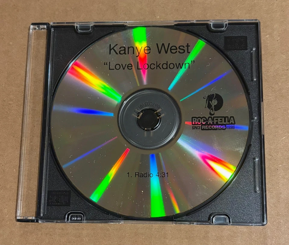Kanye West - Love Lockdown RARE promo CDr single w/ radio version - Image 1 of 1