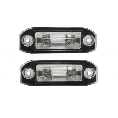 For Volvo C70 2006-2013/S40 04-11/S60 11-18 License Lamp Pair Passenger & Driver Foto 1 de 2