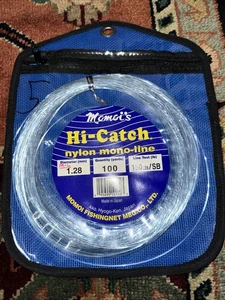 MOMOI HI-CATCH MONOFILAMENT 100 YARDS LEADER 150LBS TEST BRAND NEW - Picture 1 of 3