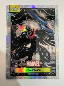 2024 Topps Chrome Marvel #115 Avvoltoio Ragnatela Rifrattore /399 - Foto 1 di 2