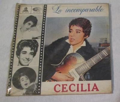 CECILIA - LA INCOMPARABLE CECILIA LP 1965 Odeon CHILE IMPORT Ballad Tango Cha - Image 1 of 4