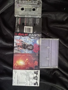 Slayer Live Undead 1987/84 Metal Blade Records Cassette First Pressing - Picture 1 of 2