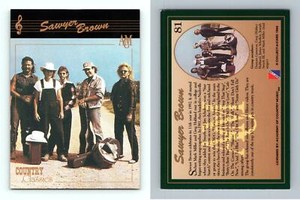 Sawyer Brown #81 Country Classics 1992 Collect-A-Card Trading Card