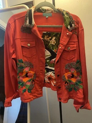 Chaqueta italiana. Bordado a mano  Foto 1 de 2