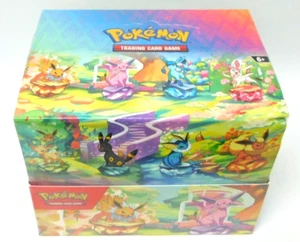 Pokemon TCG Prismatic Evolutions Mini Tins Factory SEALED Display Box (8 Tins) - Picture 1 of 5