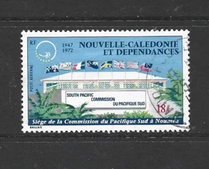 NEW CALEDONIA - 1972 Airmail - The 25th Anniversary of South Pacific Comm - USED - Bild 1 von 1