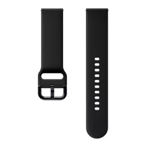 Original Samsung Active 2 40mm SM-R830 R820 Soft Sports Silicone Bands M/L Black - Picture 1 of 1