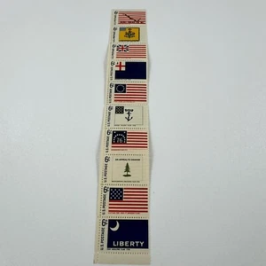 Vtg United States Stamp 1968 Scott #1345-54 Historic Flag Series US Postage - Picture 1 of 14