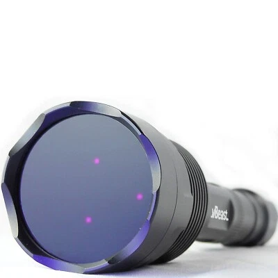 uvBeast New V3 365nm Black Light UV Flashlight – HIGH Definition Ultraviolet ...