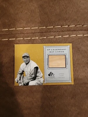 2001 UD SP LEGENDARY BAT CUT JIMMIE FOXX B-JF EXCELLENT Oakland A's Game Used  - Image 1 of 2