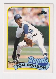 Tarjeta de béisbol Tom Gordon 1989 Topps intercambiada 38T - Imagen 1 de 2