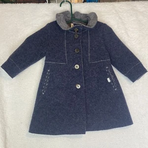 Isabella G by GEIGER 3t Infant Austria 100% Wool Wooden Buttons - Picture 1 of 8