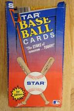 Vintage 1989 Star Minor League Baseball Cards First Edition Full Box 48 Packs