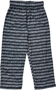 Max and Olivia Kids Black Grey Knit Elastic Waist Striped Pajama Pants Sz S 6/7 - Picture 1 of 2