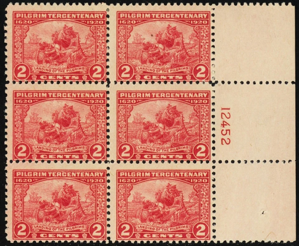 549, Mint VLH 2¢ Plate Block Of Six SCV $85.00 * Stuart Katz - Image 1 of 1