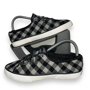 Sperry Top-Slider Pier View Slip-on Loafers Buffalo Check STS85107 Women's 8M - Picture 1 of 11