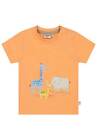 SALT AND PEPPER T-Shirt Animals / Tiere light orange Gr.80 SOMMER 2023 - NEU
