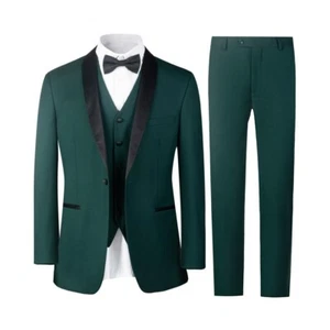 MENS TUXEDO 3PCS SLIM FIT - Picture 1 of 2