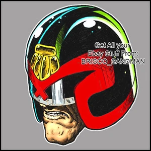 Fridge Fun Refrigerator Magnet JUDGE DREDD Head Version B Die-Cut - Imagen 1 de 4