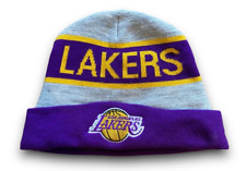 NBA Youth Los Angeles Lakers Basketball USA Vintage Mütze Hut Cap Strickmütze