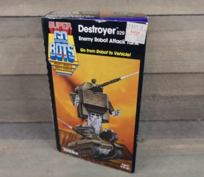 Super GoBot Series 7252  #029 Destroyer - New Open Box & Unused Stickers 1984 - Image 1 of 4