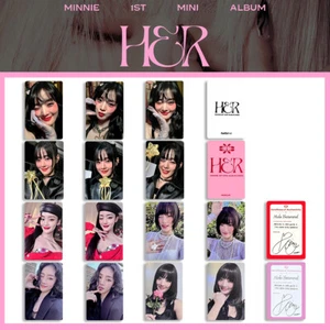 Minnie 1er mini álbum HER tarjetas fotográficas hechas a sí mismas tarjeta fotográfica (G)I-DLE - Imagen 1 de 6