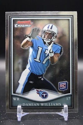 Damian Williams, Tennessee Titans, 2010 Bowman Chrome, Rookie, #BCR-16 - Image 1 of 2