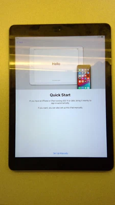 Genuine Apple iPad Air 9.7" Display 16GB Gen 1 Wi-Fi Space Grey A1474 MD785LL/A - Image 1 of 4