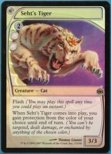 Seht's Tiger FOIL Future Sight PLD White Rare MAGIC CARD (ID# 246392) ABUGames