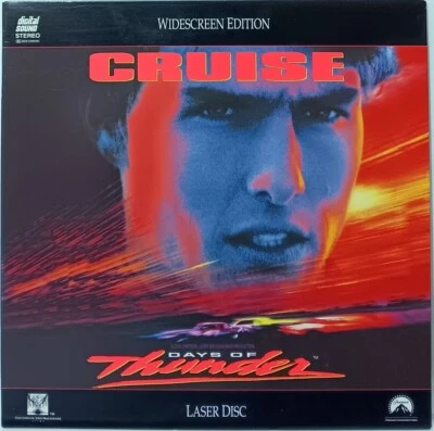 LASERDISC Days of Thunder - Widescreen Edition starring Tom Cruise - Image 1 of 4
