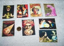 9~Halloween~Gypsy~Fortune Teller~Palmistry~Tarot~Fussy Cut~Linen Cardstock~Cards