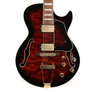 Ibanez Artcore Expressionist AG95 Dark Brown Sunburst 2012 - Picture 1 of 11
