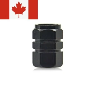 Black Valve Stem Caps, car tire wheel dust cover, seller air sport wheels tires - Bild 1 von 4