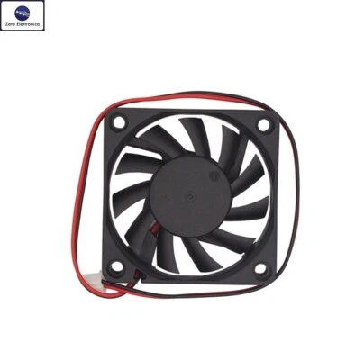 VENTOLA 12V DC DI RAFFREDDAMENTO 60 x 60 mm (6 x 6 cm) PER STAMPANTE 3D CPU ECC - Image 1 of 2