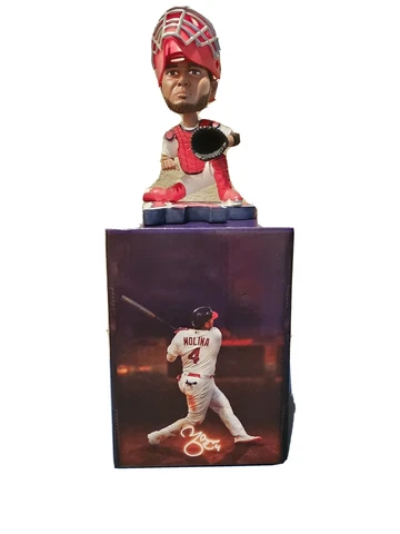 St Louis Cardinals YADIER MOLINA Legends Bobblehead Yadi SGA NIB 5/27 Cover