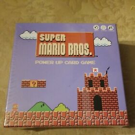 Super Mario Brothers Power Up Card Game Nintendo NES Bros. New Sealed