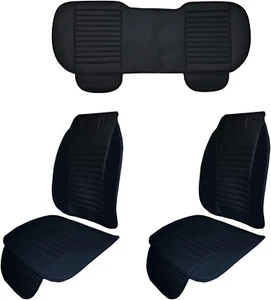New Breathable PU Leather Seat Cushion Cover Pad for Cars SUV Trucks Auto Office - Picture 1 of 9