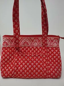 Vera Bradley Little Betsy handbag in retired Nantucket Red - Picture 1 of 11