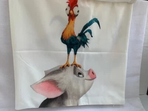 Pua +Hei Hei the Rooster Moana Decoration Pillow Case 45cm x 45cm, #1 - Picture 1 of 2