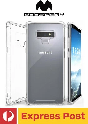 Samsung Galaxy Note 9 Mercury Goospery Super Protect Clear TPU ShockProof Case - Image 1 of 4