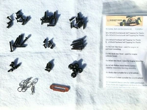 Tornillos, pernos, clips junta de coche de radiocontrol, etc. Kit de reconstrucción mixta surtido - juego de 62 piezas - Imagen 1 de 10