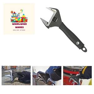 Plumbing Adjustable Wrench, Black Phosphate Finish, 4 Available Size Options ... - Picture 1 of 5