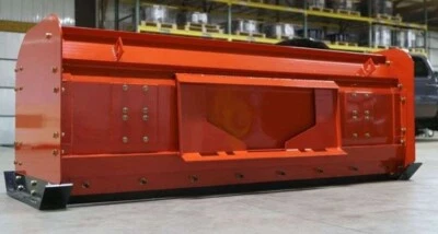 X- Wing 8 Foot Skid Steer Box Plow / Snow Pusher - Image 1 of 4