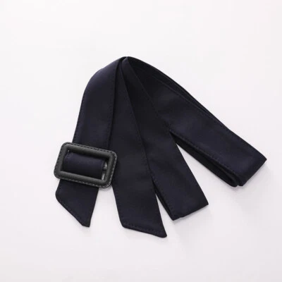 Mujeres Cinturón Faja Cintura Hebilla para Vestido Trench Abrigo Abrigo Nuevo Foto 1 de 4