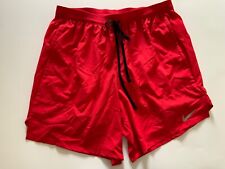 Nike Men’s 7” 2 in 1 Lined Running Shorts DM4759 Red NWOT  Size M